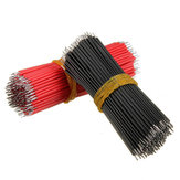 1200 adet 6cm Breadboard Jumper Kablo Dupont Teli Elektronik Teller Siyah Kırmızı Renk