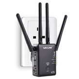 Wavli<x>nk AC1200 1200Mbps Dual Band 4x3dBi Antennes externes WIFI sans fil Répéteur routeur