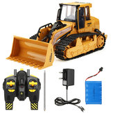 Xieming XM-6822L 1/12 2.4G 5CH Rc Car Truck Bulldozer Caterpillar Excavating Track Simulation Model Toys 