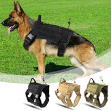 Jagdhund Militärische Tarnweste für Haustiere Hundekleidung Outdoor-Training Molle Hundegeschirr