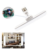 E27 12W T-образный SMD2835 Чистый белый Регулируемый Светодиодный Энергосбережение лампы Лампа AC85-265V