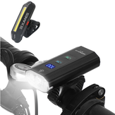 Astrolux® BL03 XPG DOPROWADZIŁO 1200LM reflektor rowerowy + tylne światło rowerowe 6000mAh Power Bank o dużej pojemności Podwójna wiązka światła rowerowego Latarka ładowalna USB do roweru elektrycznego Zestaw świateł rowerowych do hulajn