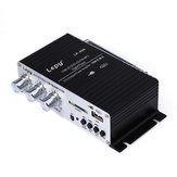 Lepy LP-A68 USB FM Mini Amplificador para el hogar Coche