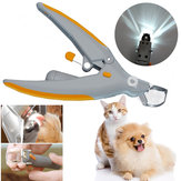 Durable Illuminated Nail Trimmer Cats Dogs Clippers Grinders Pet Care Tool