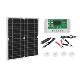 40W Solar Panel Çift USB 30A Denetleyici Solar Yat RV Batarya Şarj Cihazı için Hücre