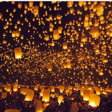 Любовь Сердце Конг Минг Небесные Фонари Китайские Традиционные Желающие Лампы