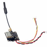 Eachine ATX03 Mini 5.8G 72CH 0/25mW/50mW/200mW Transmissor FPV comutável com áudio para Drones RC