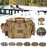 ZANLURE 600D Oxford Cloth Fishing Bag Shoulder Strap Pocket Handbag Camera Bag Outdoor Fishing Gadgets Tackle Bag