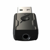 USB 5.0 بلوتوث صوت جهاز استقبال مرسل 4 في 1 ميني 3.5 ملم جاك AUX RCA ستيريو موسيقى لاسلكي محول