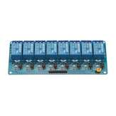 8-Kanal-3.3V-Relaismodul Optokoppler-Treiber Relaisteuerplatine mit niedrigem Pegel BESTEP für Arduino - Produkte, die mit offiziellen Arduino-Boards funktionieren