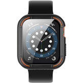 Nillkin 2-in-1 Schokbestendige Horlogehoes met Anti-Kras Gehard Glas Film voor Apple Watch 44mm Serie 4/5/6/SE