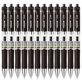 Xuexi LX605 12 قطعة / صندوق أقلام جل نوع الضغط 0.5 مم قلم توقيع قلم حبر جل سلس الكتابة