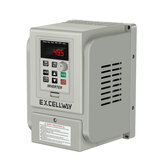 EXCELLWAY 1.5/2.2/3/4KW 220V PWM Control Inverter 1Phase Input 3Phase Out Inverter Variable Frequency Inverter