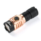 Astrolux S43S Copper Version 4LED 2100LM Portable EDC 18350 18650 LED Flashlight Tactical Hammer Torch