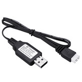 Cable de cargador USB para batería de 7.4V de PXtoys RC para 202E 9200 9202 HJ209131 Piezas de repuesto de automóvil 1/12 1/18 PX9200-37