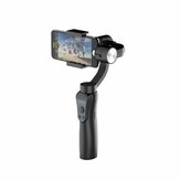 Jcrobot S5 3-Achsen-Handheld-Bluetooth-Gimbal-Stabilisator für GoPro Hero-Action-Kamera und Smartphones