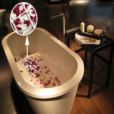 6pcs adesivi per il bagno in 3D petali di rosa impermeabile bagno Decor adesivi antiscivolo Decalcomanie vasca Appliques 