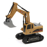 1/24 RC Car Excavator 2.4G Remote Control 360° Rotation Truck Toy With Lights