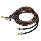 Earmax 4.4mm DIY Ersatz Kopfhörer Draht Audiokabel Für ATH CKR100 CKR90 CKS1100 LS400 LS300
