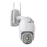 DIGOO DG-ZXC41 30 LED 320 ° 2MP 1080P Akıllı Hız Dome Kamera IR Tam Renkli Gece Görüşü ONVIF Protokolü TF Kartı ve Bulut Depolama Outdoor Güvenlik Monitör CCTV IP Kamera