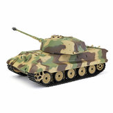 Henglong 6.0 3888A -1 1/16 2.4G Allemand Tiger King Henschel Battle RC Tank Smoking Sound Plastic One Toys