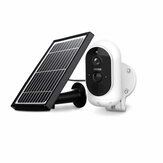 ESCAM G12 1080P Full HD Outdoor Rechargeable Battery Solar Panel PIR Alarm WiFi Camera Cloud Storage Night Vision WiFi Cam