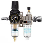 Regulador de presión de aire neumático manual de 150 PSI con filtro separador de agua y aceite para compresor