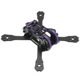 Realacc Purple 150mm Wheelbase 2.5mm Arm Frame Kit 67g for RC Drone FPV Racing
