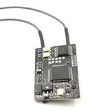 ElgaeRX E6208 Mini Receptor de 8CH con RSSI Compatible con Futaba Fasst SBUS Radio 4.8-8.4V para RC Drone