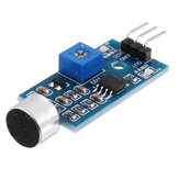 Módulo de sensor de som de microfone Sensor de voz Módulo de detecção de som de alta sensibilidade Módulo de apito