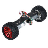 JGA25-360 12V 1.25W Duas rodas com estrutura de metal com autoequilíbrio Chassi Smart Robot Car Kit DIY