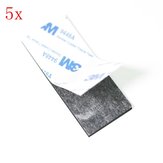 5PCS 3m Almohadillas de silicona antideslizantes para batería de 2 mm