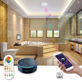 ARILUX® 24W RGBCCT Wifi Τηλεχειριστήριο Bluetooth Φωνητικό ηχείο LED Φωτιστικό οροφής Υποστήριξη Alexa 