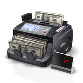 Contadora de billetes TOPSHAK TS-BC1 80W 1000unidades/min Máquina contadora para el banco con enchufe EU/US