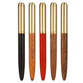 قلم حبر جاف لرصاص الخشب من النوع 0.7 مم يتميز بالمعادن الكلاسيكية الخشبية للخط الكتابي وهدايا الأعمال ولوازم المكتب والمدرسة