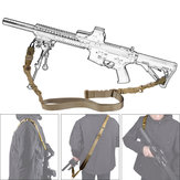 Sangle de fusil en nylon militaire réglable et tactique à deux points pour accessoires de fusil CS