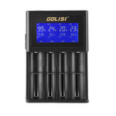 Golisi S4 HD LCD Дисплей Зарядное устройство Смарт Li-ion Ni-cd / Ni-md / AAA / AA Батарея