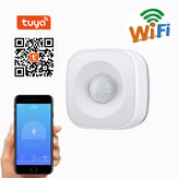 جودجو Tuya WiFi أجهزة استشعار الجسم اللاسلكية الذكية مستشعر الحركة PIR استخدام مع تطبيق Tuya Smart Life