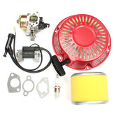 Kit carburateur, filtre à rappel, bobine d'allumage et bougie pour Honda GX340 11HP GX390 13HP