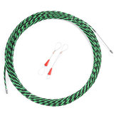 5 мм гибкий стеклопластиковый трос для тяги кабеля Удобный электрический инструмент для провода с рыбьей леской 5 м / 10 м / 15 м / 20 м / 25 м / 30 м / 35 м / 40 м