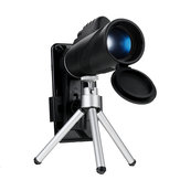IPRee® 40X60 Monocular HD Optisk dag Nattvision Teleskop med telefonklämma stativ utomhus campingresor