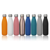 500ml Double-walled Stainless Steel Drinking Bottle Thermo Sports Bottle Drinking Water Bottle Travel Mug