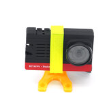 Suporte de câmera de impressão 3D URUAV Amarelo/Vermelho/Preto para câmera de ação Insta360 SMO