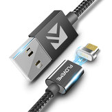 FLOVEME 2.4A Magnetisches Mikro-USB-Ladedatenkabel 1M Für Xiaomi Redmi 5 Plus Note4 Note5 S7