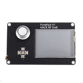 New 2020 Version HackRF H1 Portapack Portable SDR Transceiver Expands 2.8 Inch Touch Screen Display Module with ADC DAC TF Card Slot TCXO