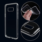 Capa traseira ultrafina em TPU transparente para Samsung Galaxy S8
