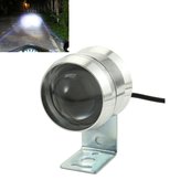 12-80V 10W LED Motorcycle Headlight White Auxiliary Lamp Aluminium Wasserdicht