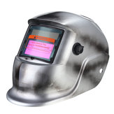 シルバーソーラーオートダークニング溶接ヘルメットTIG MIG溶接レンズマスク