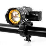 LED-Fahrrad-Frontlicht USB-aufladbarer einstellbarer Fahrrad-Rücklichtsatz MTB Mountain Cycling Flashlight Bike Accessories