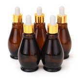 5PCS الزجاجات العنبر ماصة الزجاجات العين للعطور الروائح العطرية النفط الحبر